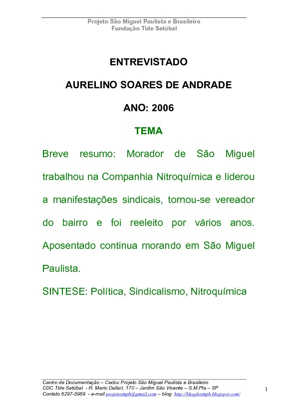 Entrevista de história oral