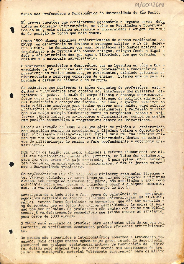 Carta de reivindicação