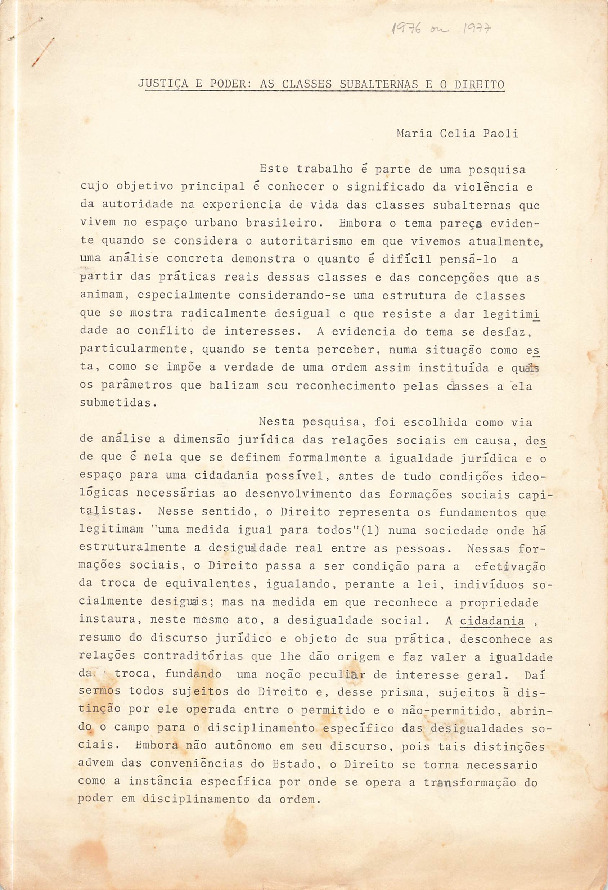 Ensaio