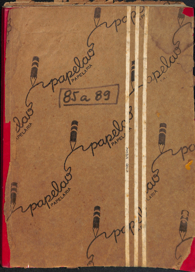 Caderno de apontamentos
