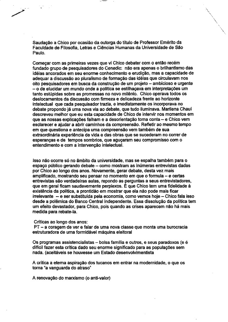 Voto de congratulações