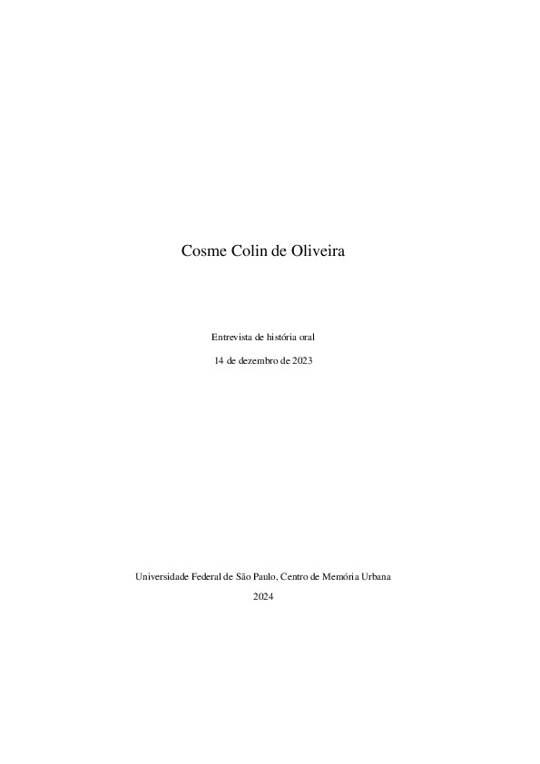 Entrevista de história oral