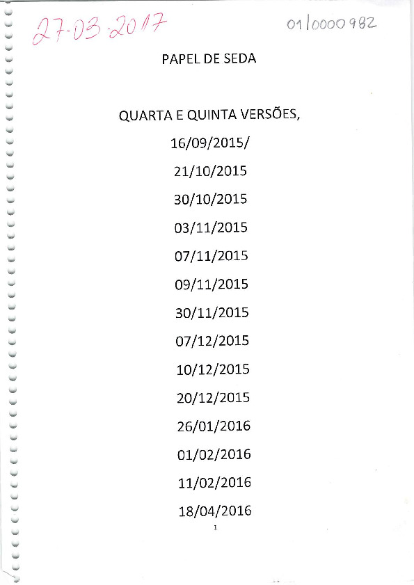 Prova de livro