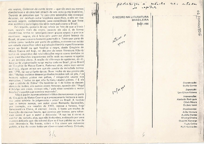 Prova de livro