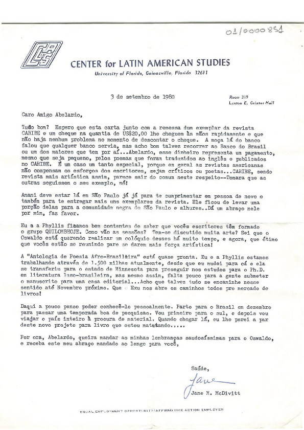 Carta de encaminhamento