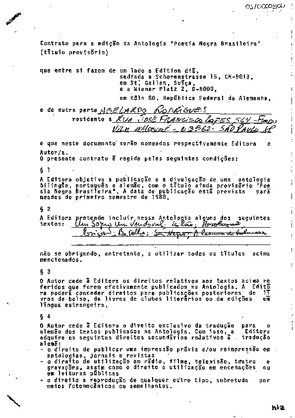 Contrato de edição