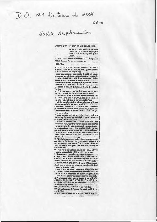 Decreto de nomeação